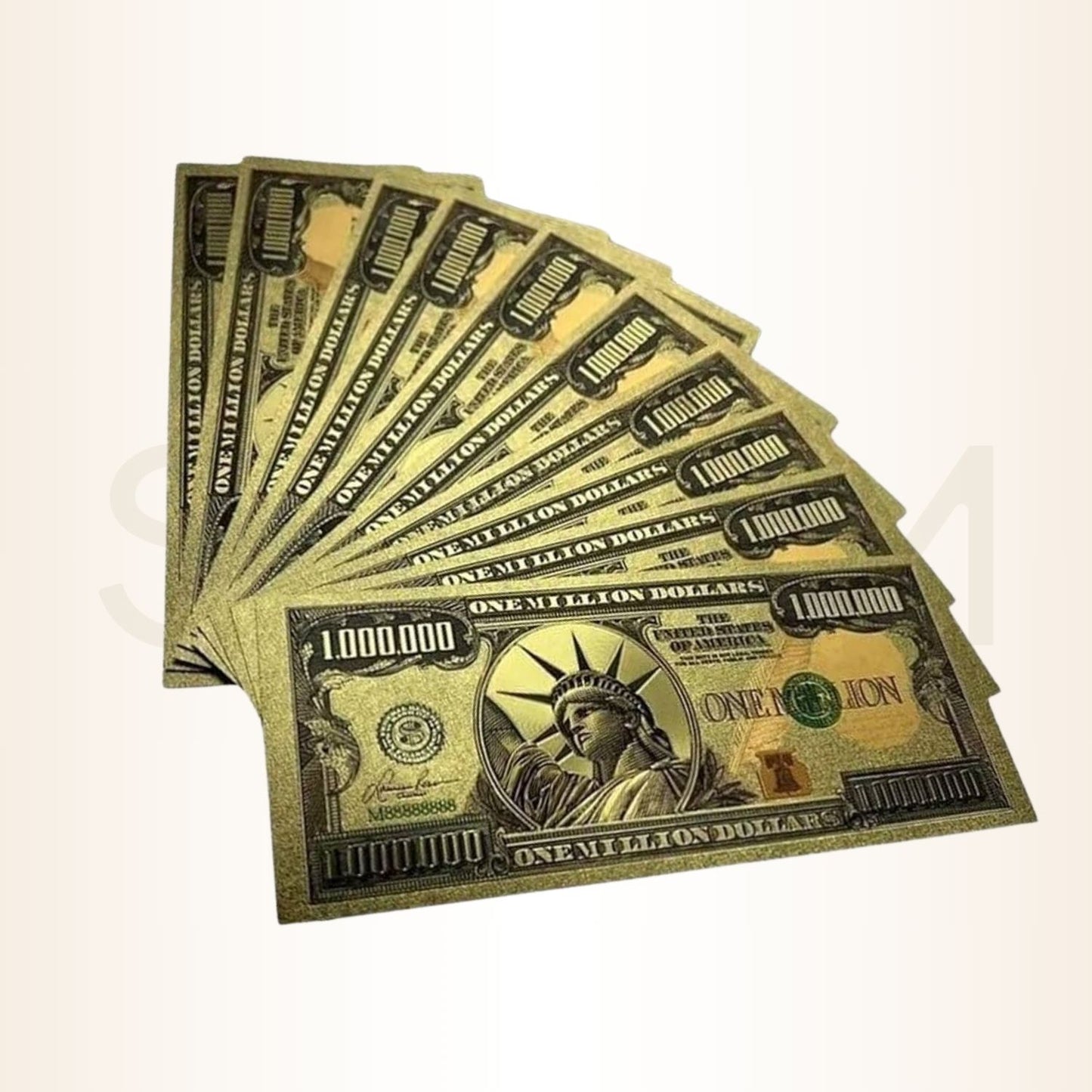 Bancnotă 1 Milion Dolari pentru protecția banilor Cash