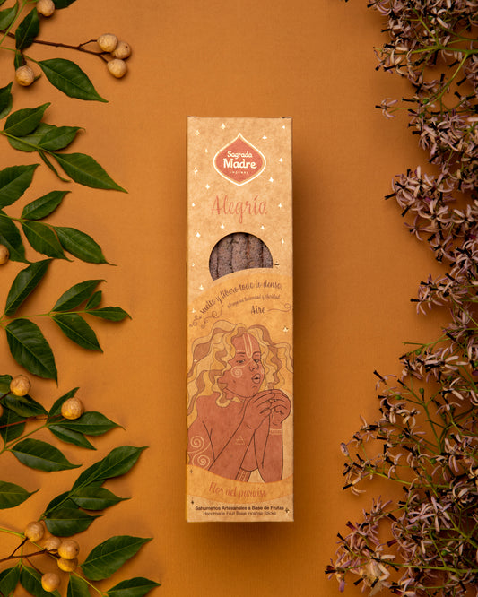 Bețișoare parfumate AER cu Liliac Indian pentru bucurie (SAGRADA MADRE – 5 elemente)