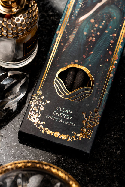 Bețișoare parfumate Clean Energy pentru curățare energetică profundă (TAO Perfum Premium)