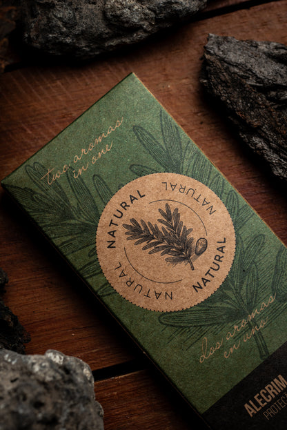 Bețișoare parfumate DUO cu Rozmarin și Copal pentru protecție și conexiune Divină (SAGRADA MADRE – Natural)