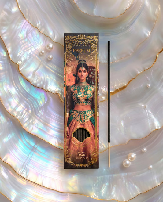Bețișoare parfumate Divine Pearl pentru conexiune ancestrală (TAO Perfum Premium)
