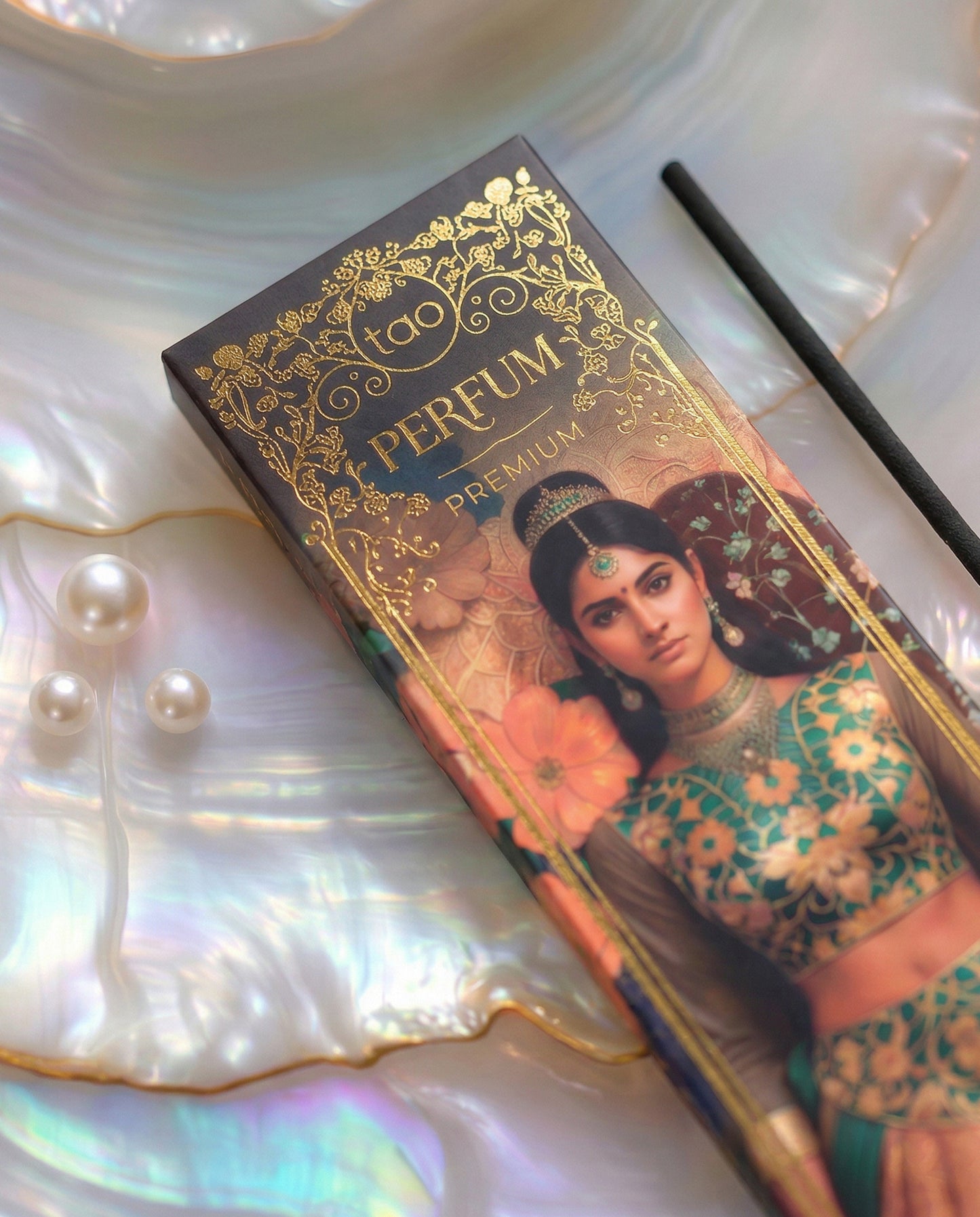 Bețișoare parfumate Divine Pearl pentru conexiune ancestrală (TAO Perfum Premium)