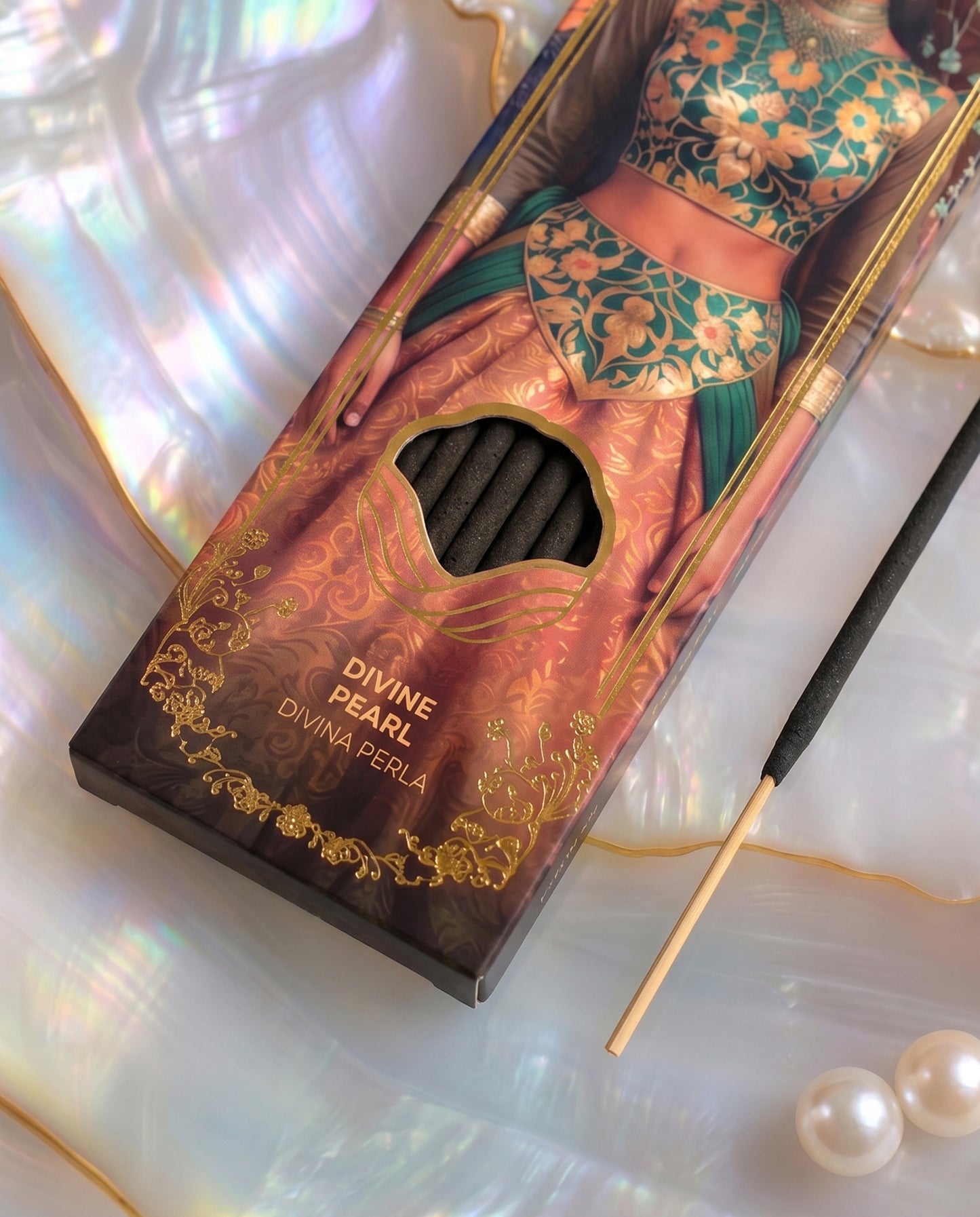 Bețișoare parfumate Divine Pearl pentru conexiune ancestrală (TAO Perfum Premium)