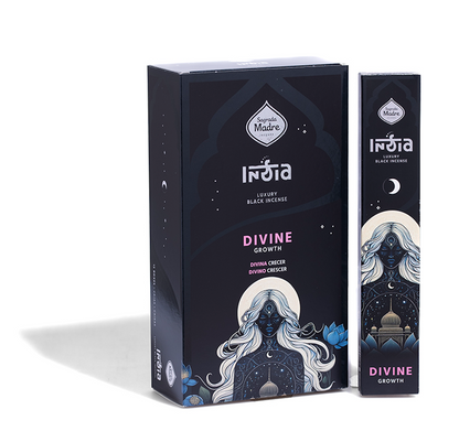 Bețișoare parfumate Divine pentru creștere personală (SAGRADA MADRE – India Black)