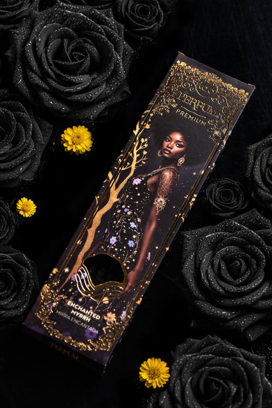 Bețișoare parfumate Enchanted Myyrh pentru protecție și claritate (TAO Perfum Premium)
