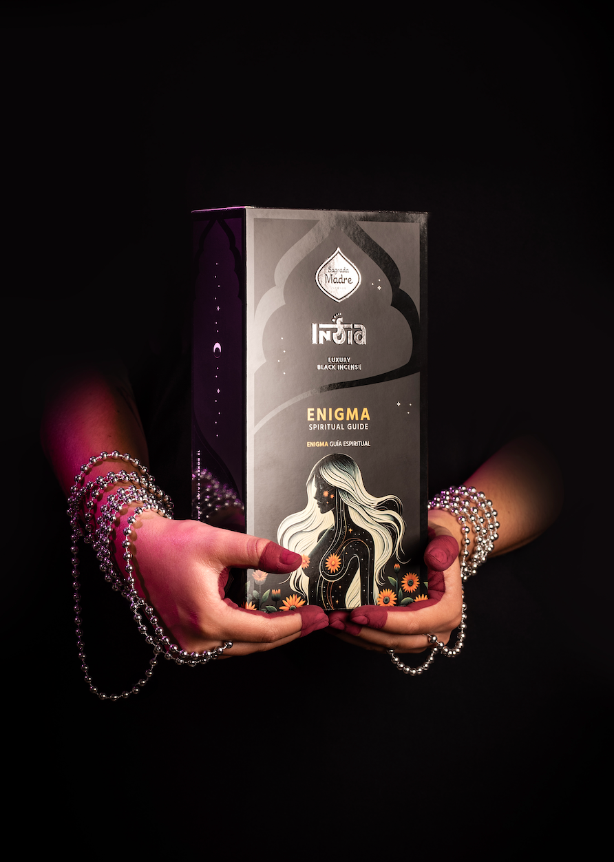 Bețișoare parfumate Enigma pentru ghidare spirituală (SAGRADA MADRE – India Black)