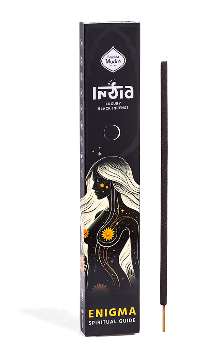 Bețișoare parfumate Enigma pentru ghidare spirituală (SAGRADA MADRE – India Black)