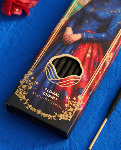 Bețișoare parfumate Floral Charm pentru focus pe frumusețe și energie pozitivă (TAO Perfum Premium)