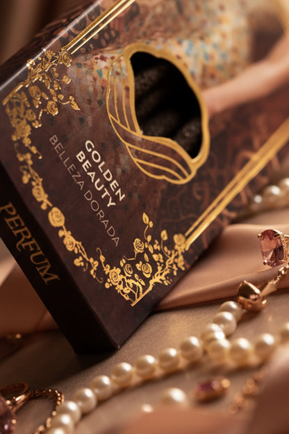 Bețișoare parfumate Golden Beauty pentru abundență și trezire spirituală (TAO Perfum Premium)
