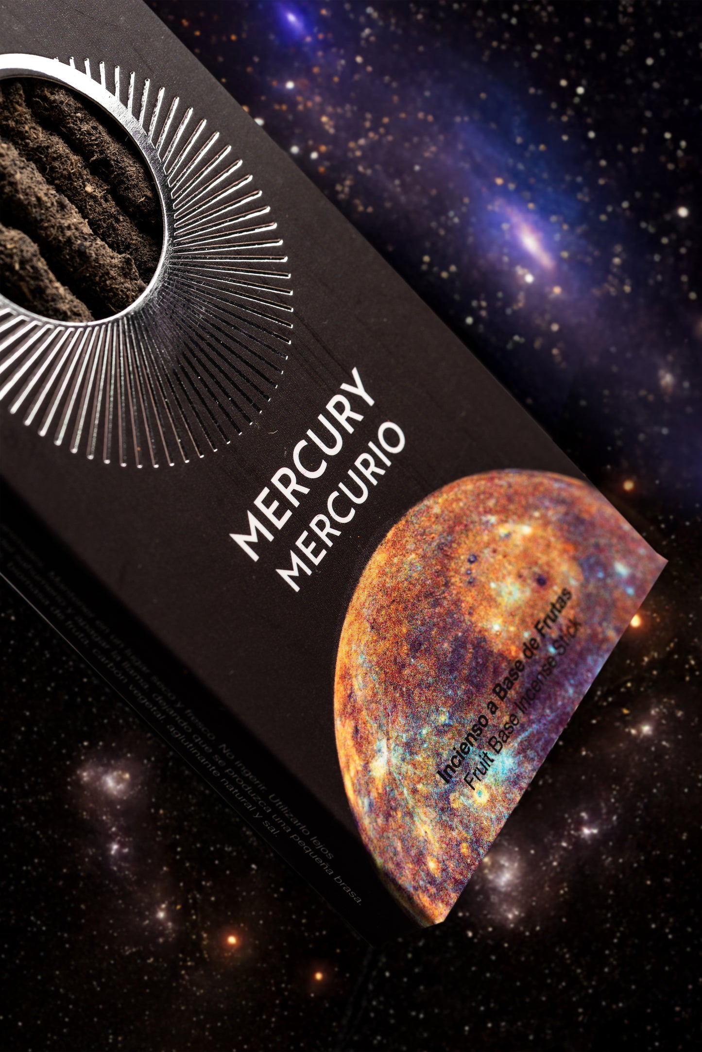 Bețișoare parfumate Mercur cu Hindu și Yagra pentru creativitate, claritate și comunicare (SAGRADA MADRE – Cosmos)