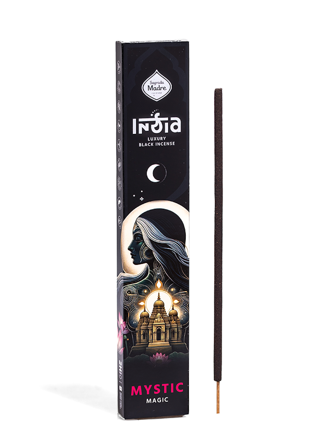 Bețișoare parfumate Mystic pentru magie (SAGRADA MADRE – India Black)