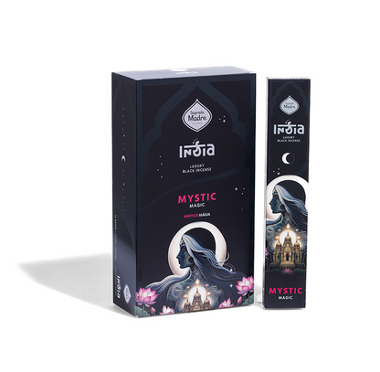 Bețișoare parfumate Mystic pentru magie (SAGRADA MADRE – India Black)