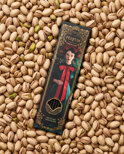 Bețișoare parfumate Pistachio Chocolate pentru echilibru și bucurie (TAO Perfum Premium)