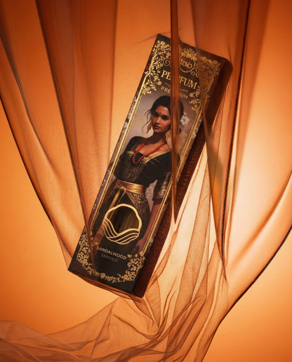 Bețișoare parfumate Sandalwood pentru pace interioară și introspecție (TAO Perfum Premium)