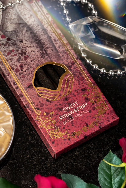 Bețișoare parfumate Sweet Strawberry cu Căpșune pentru fericire și bucurie (TAO Perfum Premium)