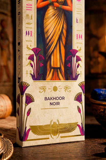 Bețișoare parfumate cu Bakhoor pentru protecție energetică, prosperitate și conexiune spirituală (SAGRADA MADRE - Tarot Egipcio)