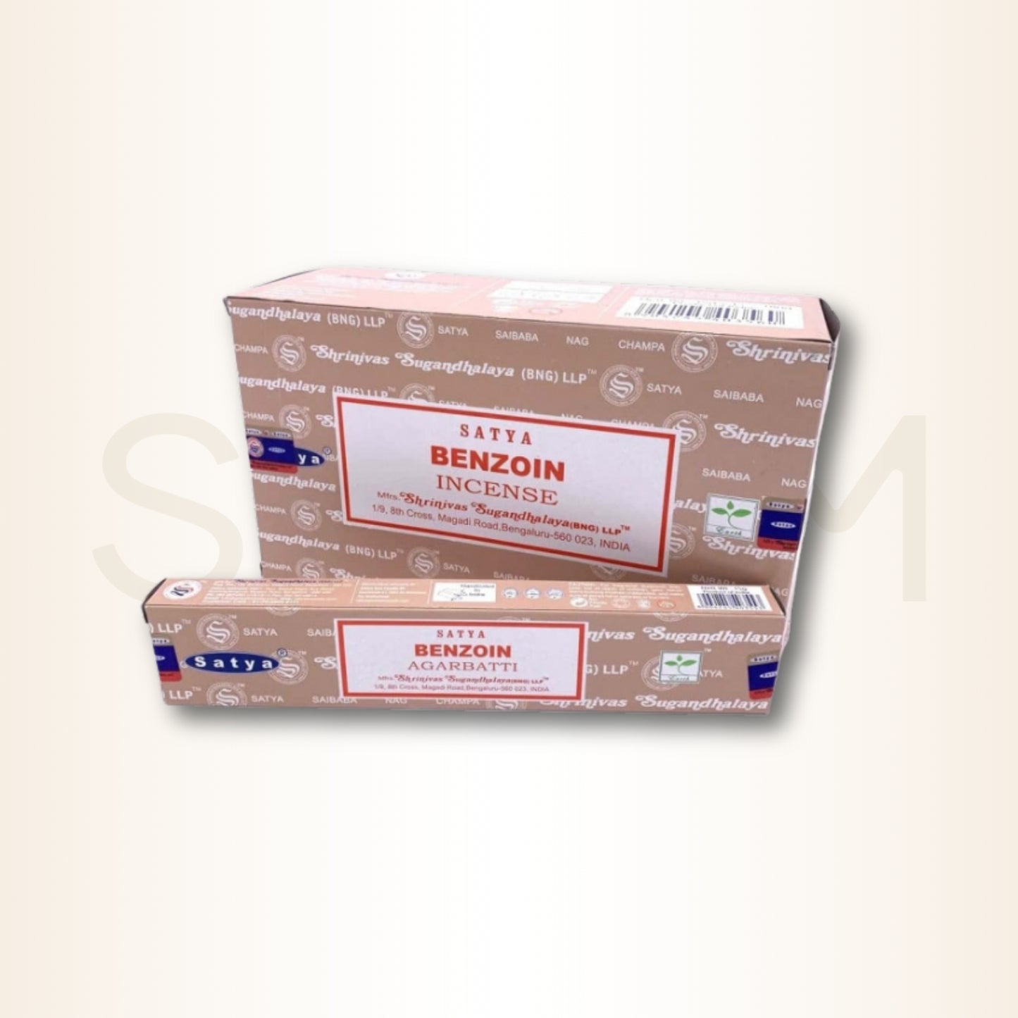 Bețișoare parfumate cu Benzoin pentru purificare, protecție și regenerare energetică (SATYA)