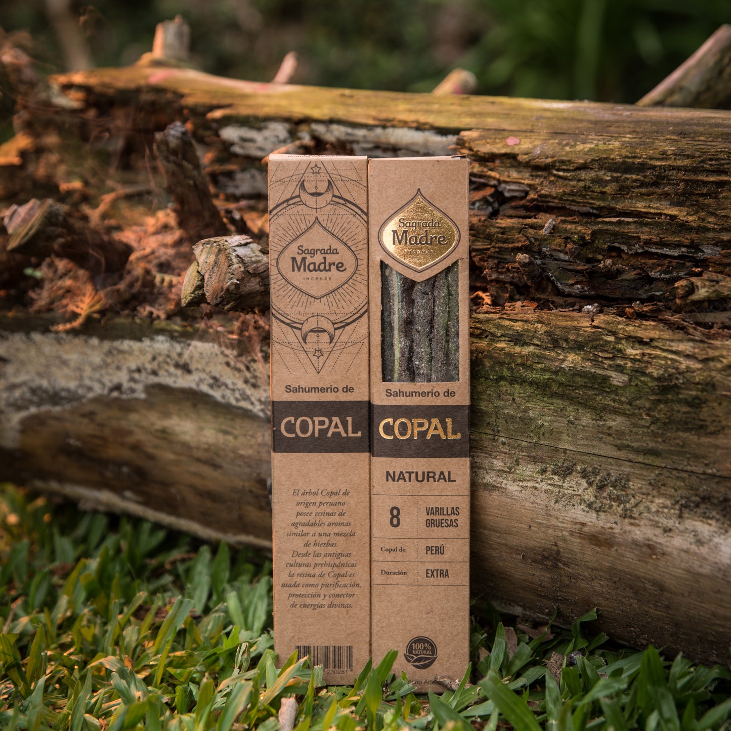 Bețișoare parfumate cu Copal pentru curățare energetică profundă și purificare (SAGRADA MADRE – Natural)