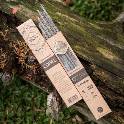 Bețișoare parfumate cu Copal pentru curățare energetică profundă și purificare (SAGRADA MADRE – Natural)