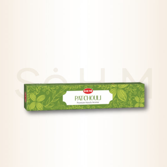 Bețișoare parfumate cu Pachouli pentru abundență (HEM)