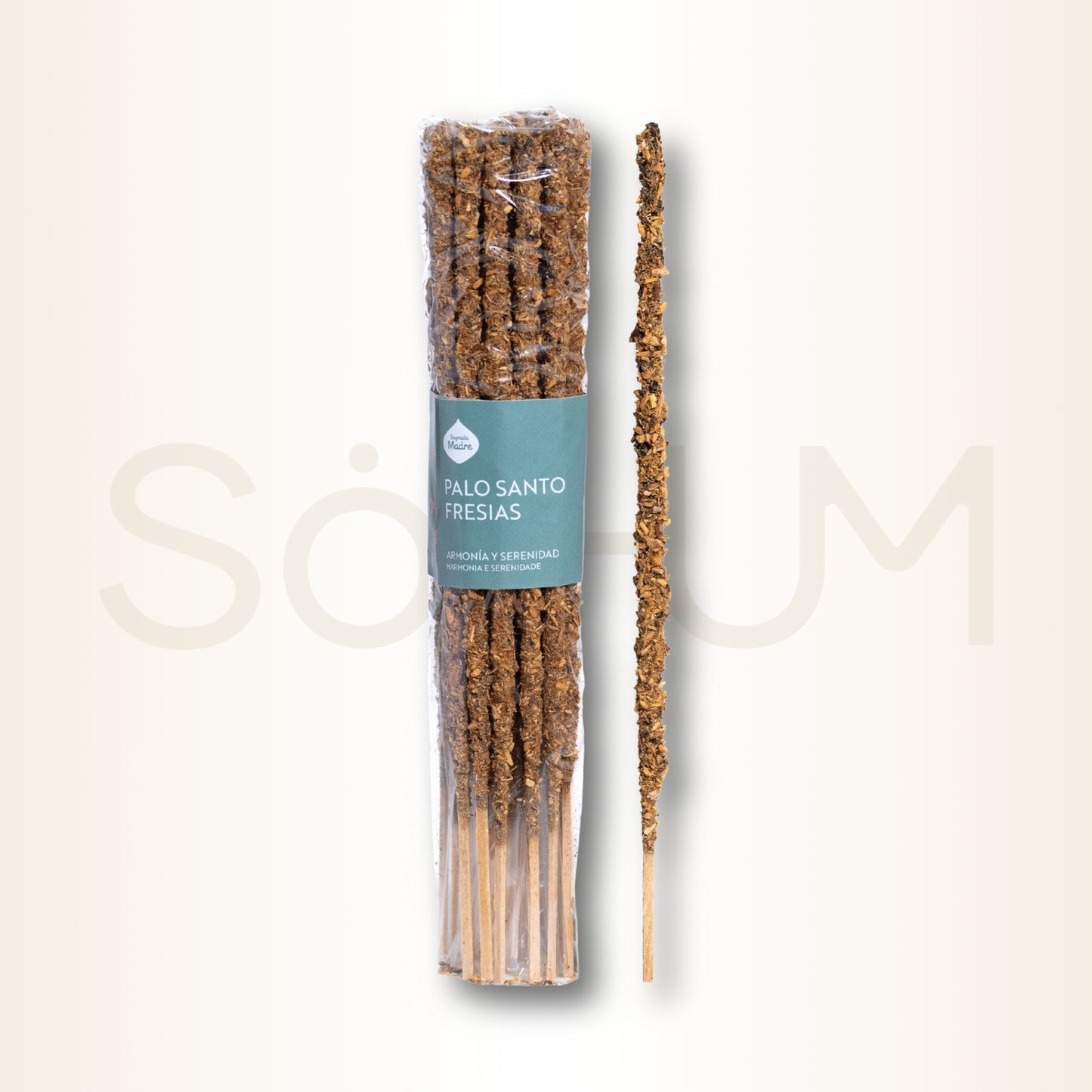 Bețișoare parfumate cu Palo Santo și Frezii pentru liniște și echilibru emoțional (SAGRADA MADRE – Incenses x20)