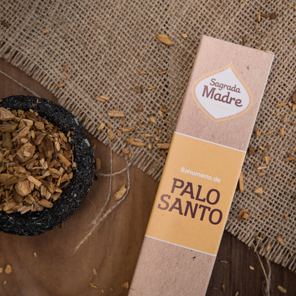 Bețișoare parfumate cu Palo Santo pentru curățare energetică (SAGRADA MADRE – Palo Santo Linea)