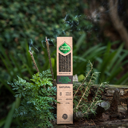 Bețișoare parfumate cu Rozmarin și Ruda pentru energie, transmutare și protecție (SAGRADA MADRE – Natural)