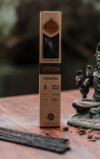 Bețișoare parfumate cu Smirnă pentru vindecare și protecție (SAGRADA MADRE – Natural)