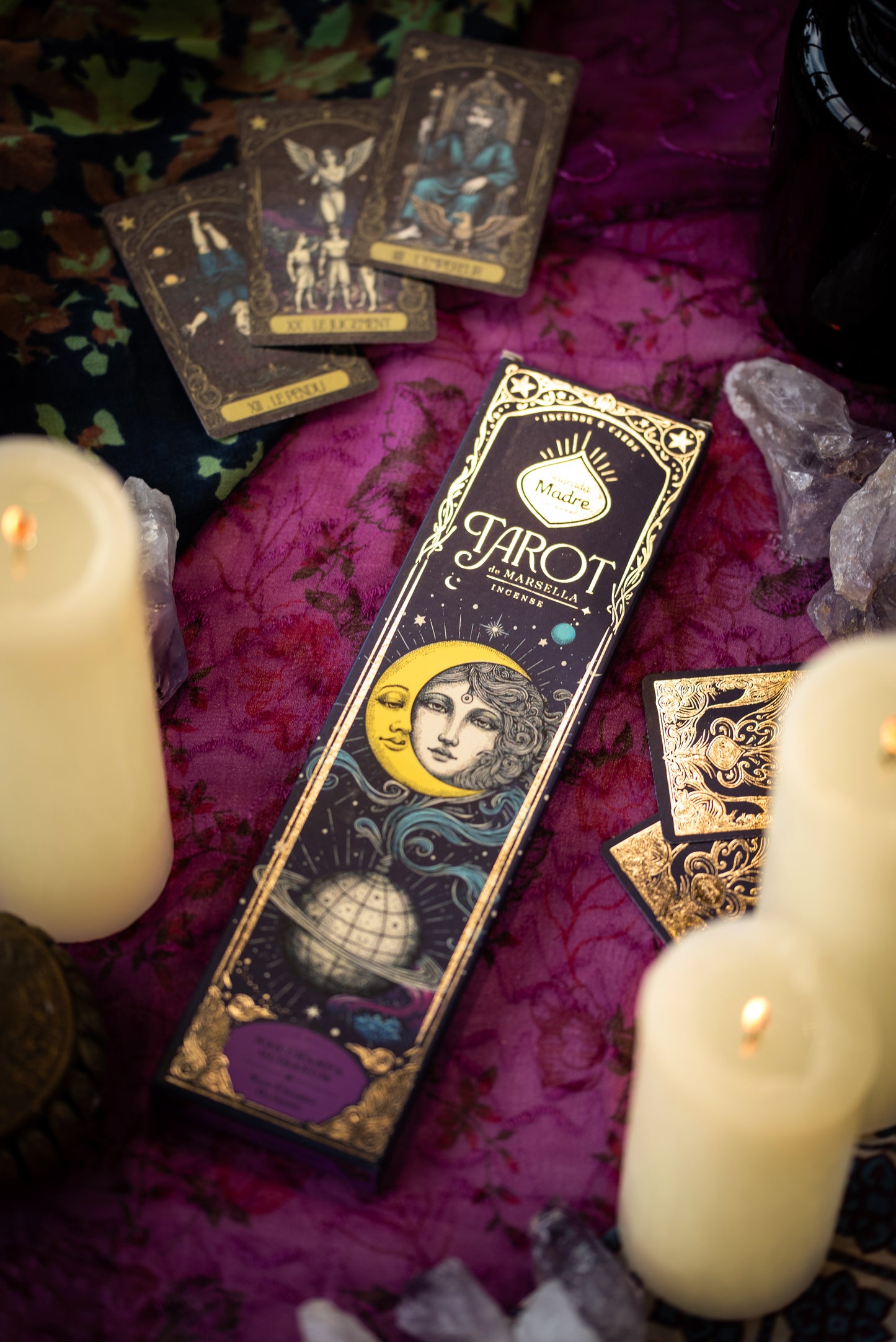 Betisoare parfumate naturale Sagrada Madre Tamaie Tarot
