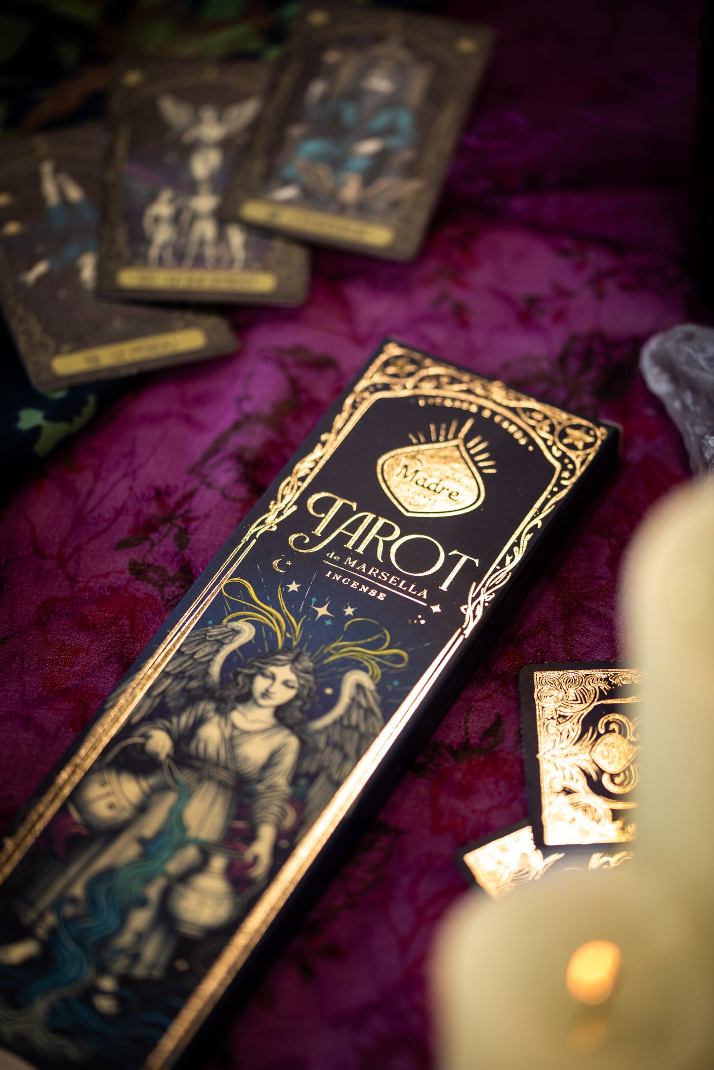 Betisoare parfumate naturale Sagrada Madre Tamaie Tarot