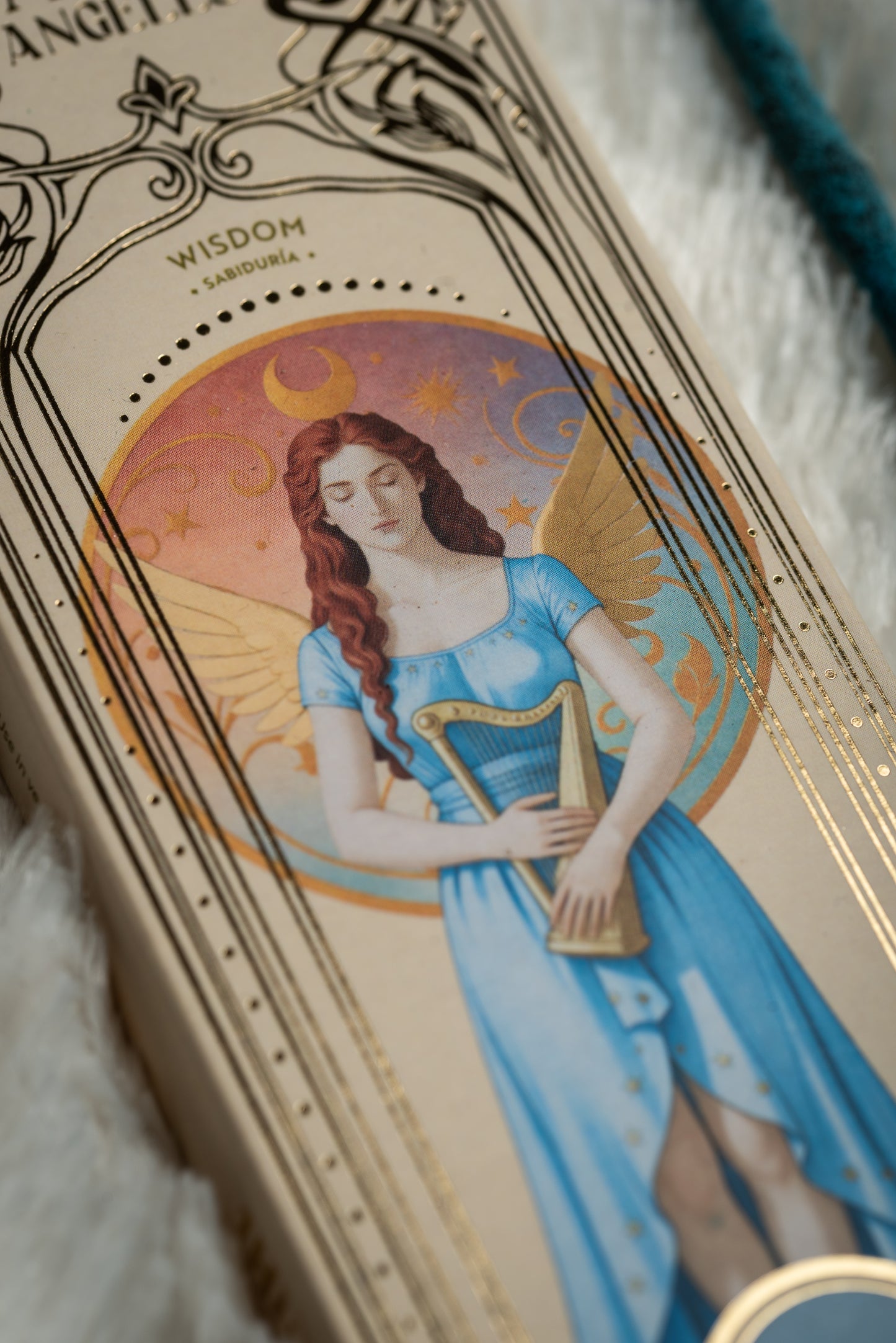 Bețișoare parfumate cu frunze de Violete pentru înțelepciune și claritate (SAGRADA MADRE – Tarot Angels)