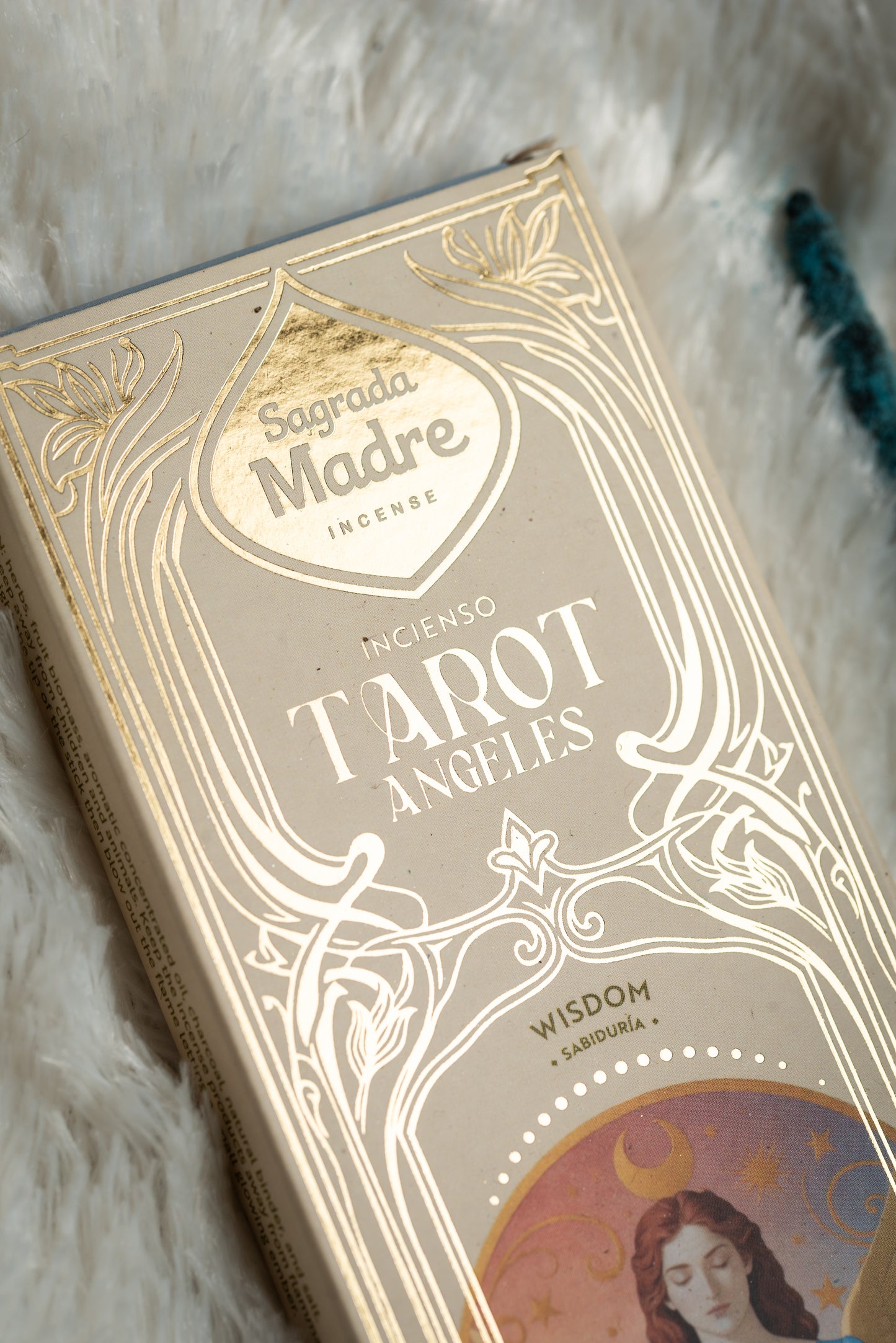 Bețișoare parfumate cu frunze de Violete pentru înțelepciune și claritate (SAGRADA MADRE – Tarot Angels)