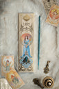 Bețișoare parfumate cu frunze de Violete pentru înțelepciune și claritate (SAGRADA MADRE – Tarot Angels)