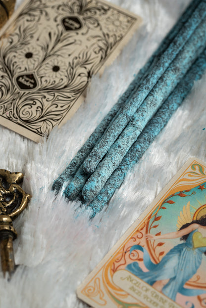 Bețișoare parfumate cu frunze de Violete pentru înțelepciune și claritate (SAGRADA MADRE – Tarot Angels)