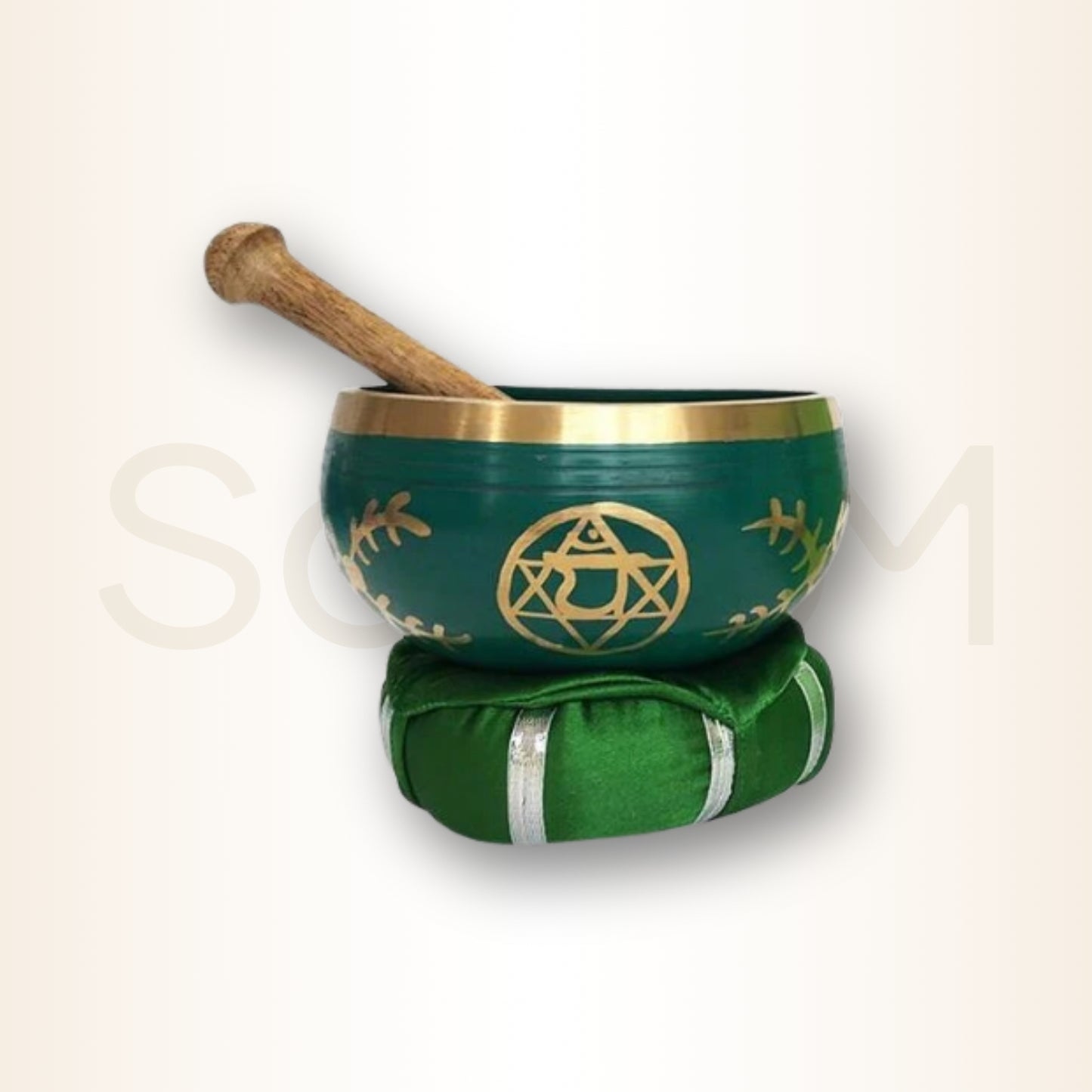 Bol Tibetan din cupru pentru chakra inimii Anahata