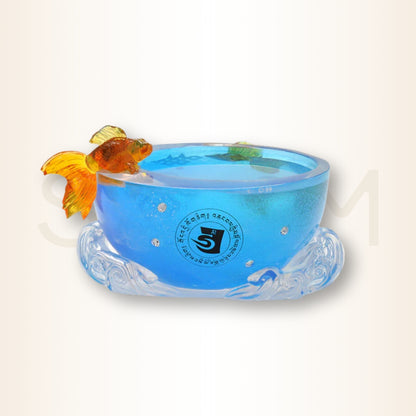 Bolul cu perechea de pești - pentru bogăție și abundență