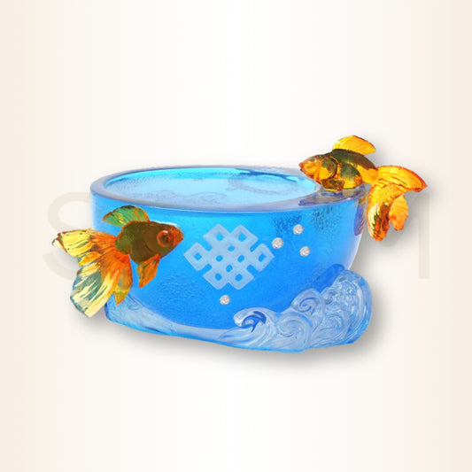 Bolul cu perechea de pești - pentru bogăție și abundență