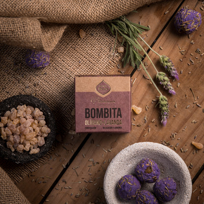 Bombe de fumigație Premium x8 cu Tămâie și Lavandă pentru relaxare profundă (SAGRADA MADRE - Bombitas Defumacion Premium)