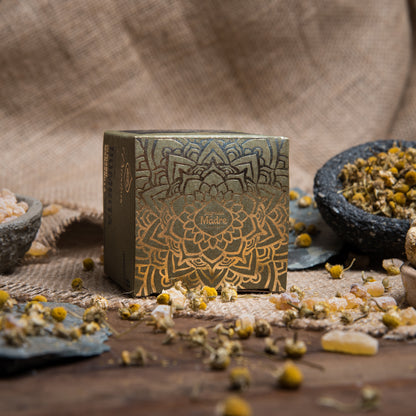 Bombe de fumigație Premium x8 cu cu Tămâie și Mușețel pentru calm și creativitate (SAGRADA MADRE - Bombitas Defumacion Premium)