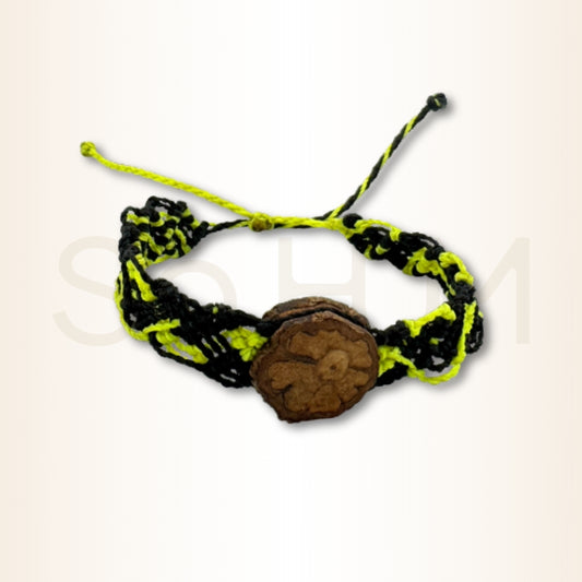 Brățară Șamanică peruană împletită cu lemn de Ayahuasca pentru împământare și vitalitate