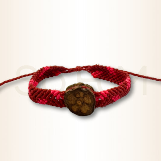 Brățară Șamanică peruană împletită cu lemn de Ayahuasca pentru putere și renaștere