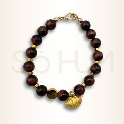 Brățară cu Ochi de Taur și Ru Yi pentru putere și leadership