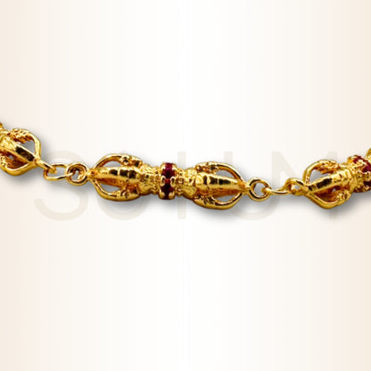 Brățară cu Vajra pentru protecție, claritate și putere interioară