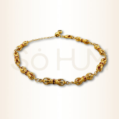 Brățară cu Vajra pentru protecție, claritate și putere interioară