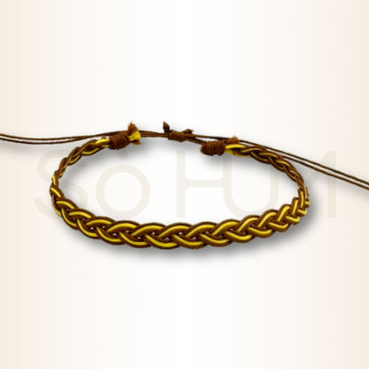 Brățară împletită pentru stabilitate și energie echilibrată