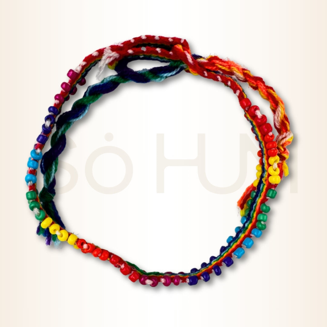 Brățară peruană 7 Chakre pentru curățarea și echilibrarea chakrelor