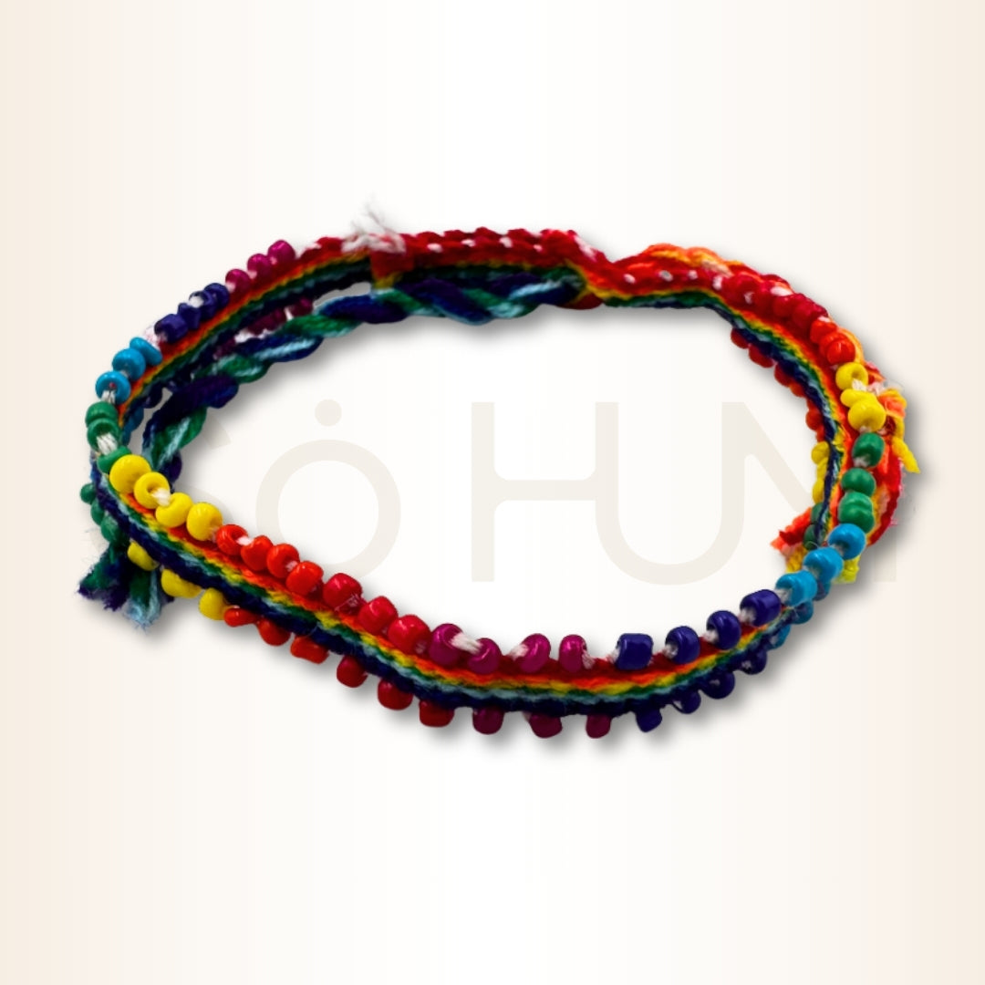Brățară peruană 7 Chakre pentru curățarea și echilibrarea chakrelor