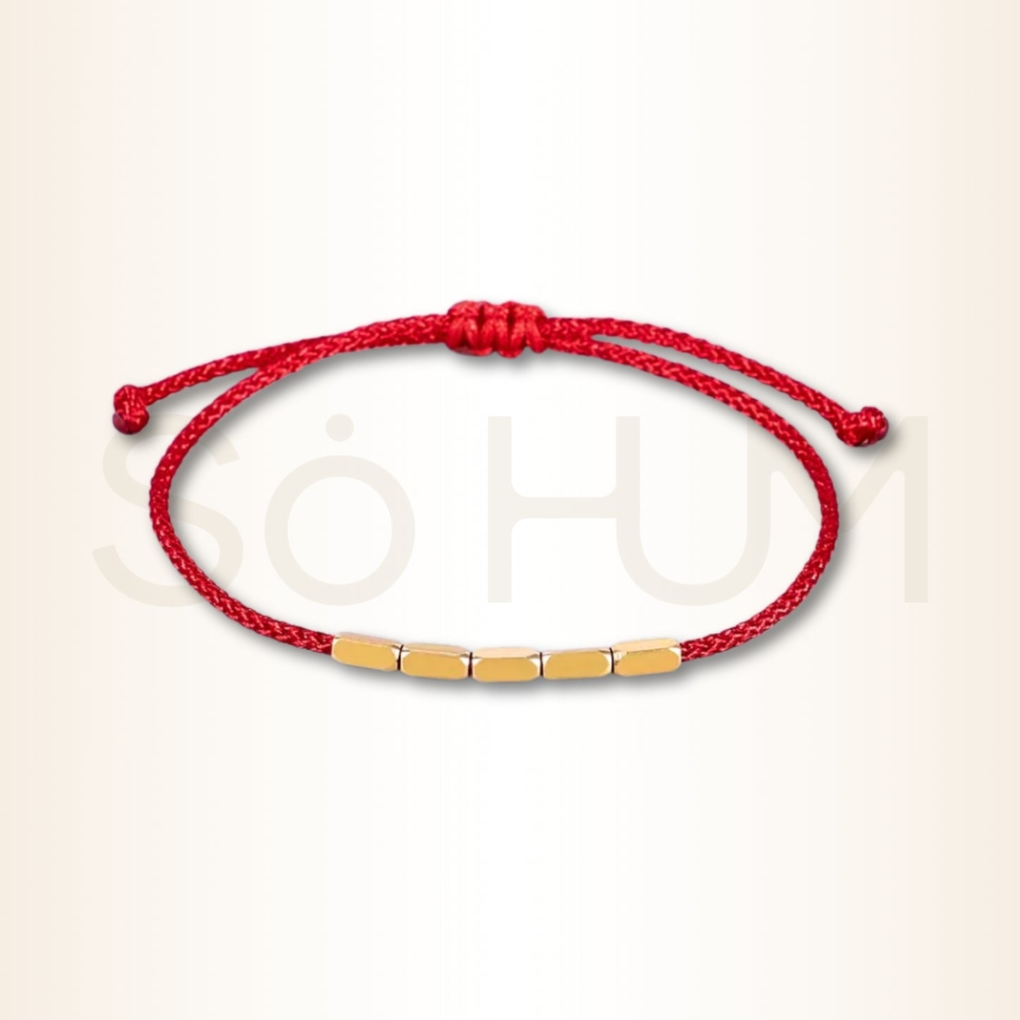 Brățară tibetană cu elemente din cupru (lite) pentru prosperitate