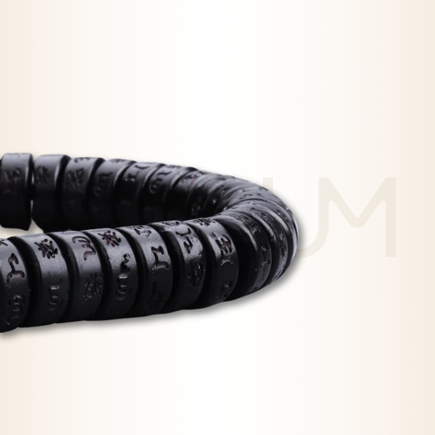 Brățară tibetană cu mantra Om Mani Padme Hum pentru protecție amplificată