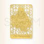Card cu Buddha râzând - pentru binecuvântări Divine, prosperitate, bogăție și noroc